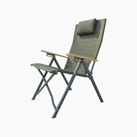 เก้าอี้สนาม THAI ADVENTURE รุ่น LAY CHAIR ปรับเอนได้ สีโอลีฟ_0